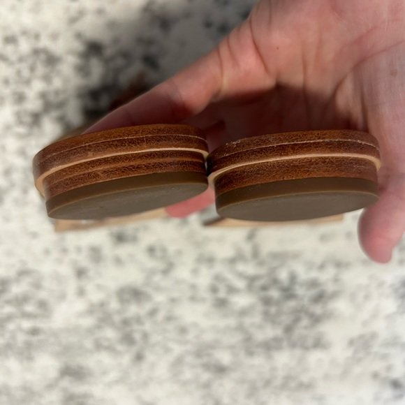 Loeffler Randall Winnie tassel metallic leather mules - Picture 5 of 6